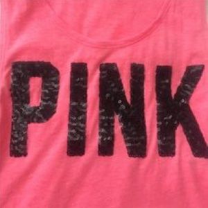 PINK neon pink tanktop!